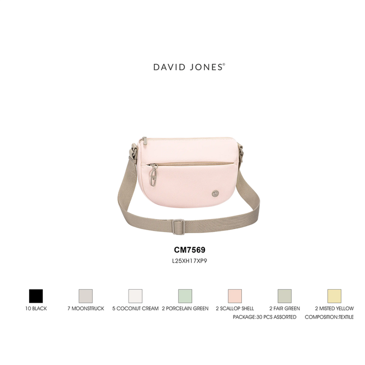 کیف آویز دیویدجونز مدل DAVID JONES CM7569