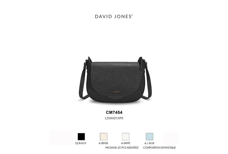 کیف زنانه دستی دیویدجونز مدل 7454 DAVID JONES CM