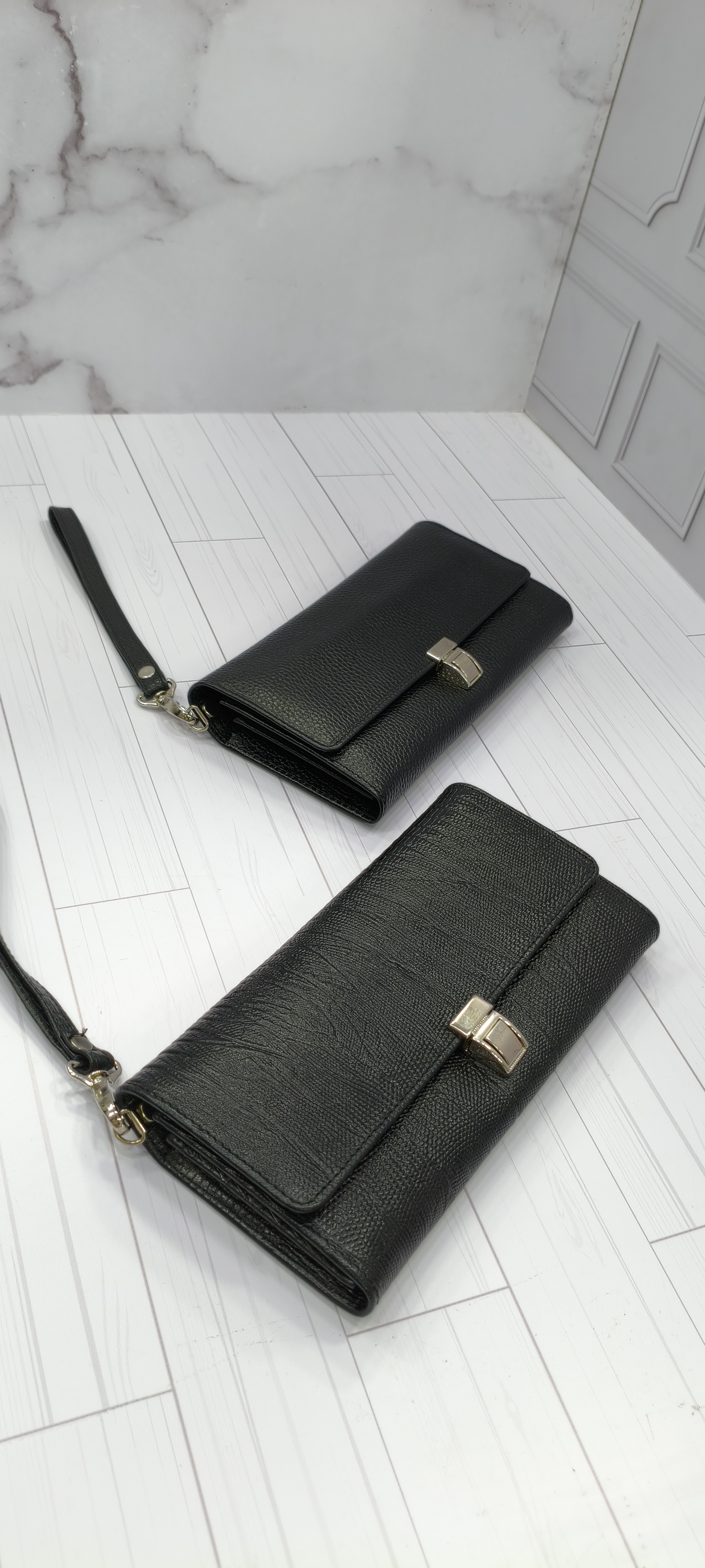 کیف چرم طبیعی سایز دستی
